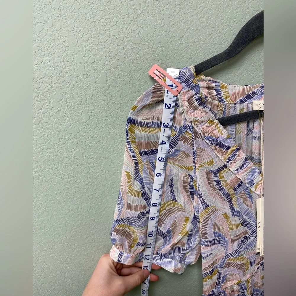 Lovestitch High Low Dress in Soft Pastels - Picture 12 of 14